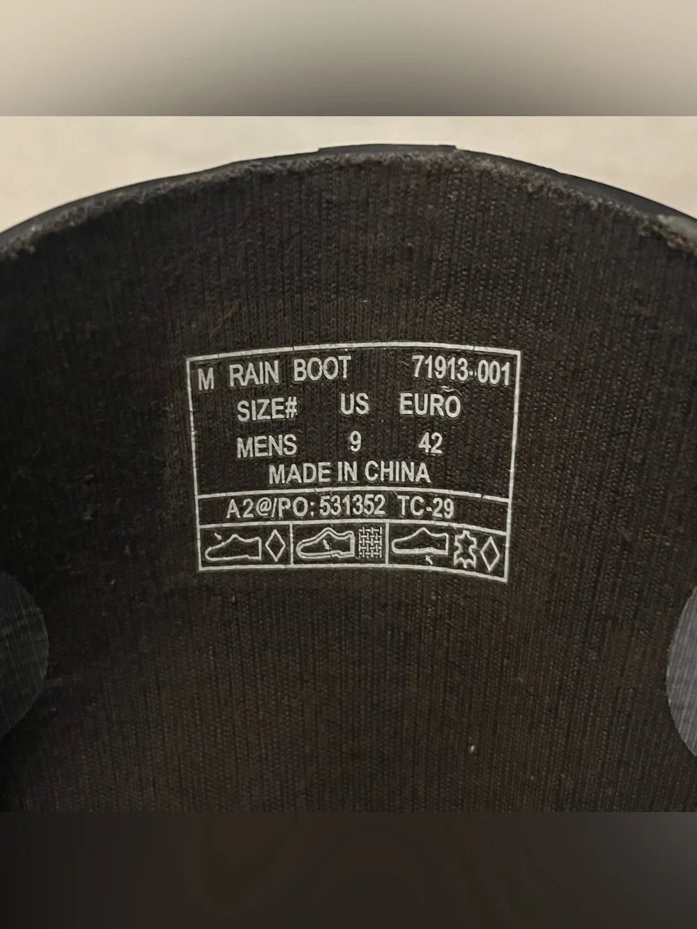 Bogs Black Waterproof Tall Pull-On Rain Boots with Easy Handles